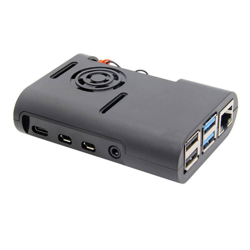 

Пластиковий корпус з кулером для Raspberry Pi 4 Model B