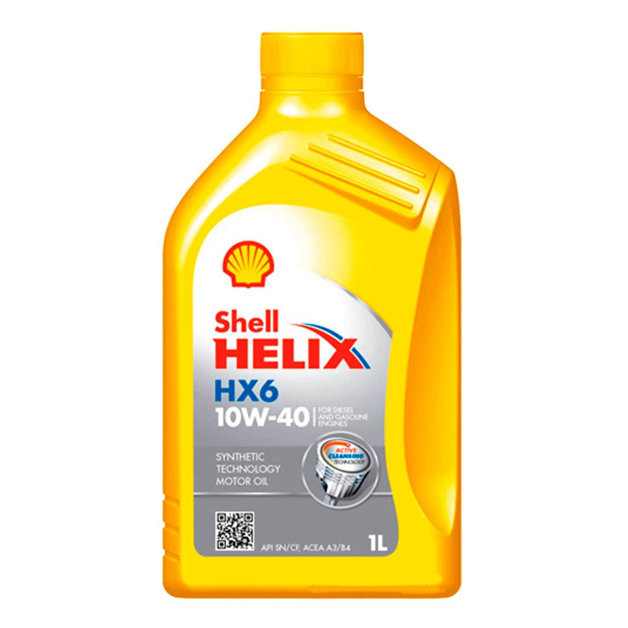 

Масло моторное Shell Helix HX6 10W-40 1л