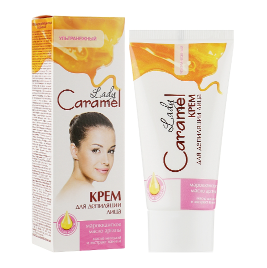 

Крем для депиляции лица ультранежный Caramel