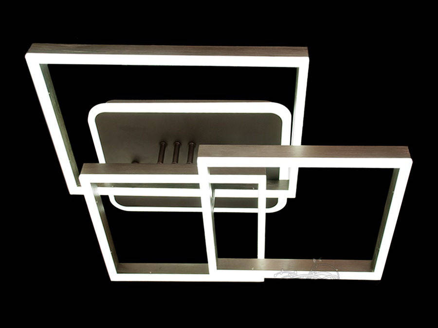 

Потолочная LED-люстра с диммером и подсветкой цвет черный 135W Diasha 3915/3BK