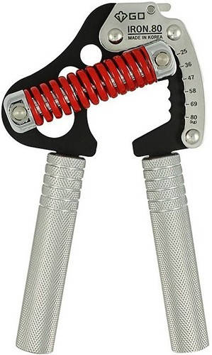 

Регулируемый кистевой эспандер GD Iron Grip 80 кг