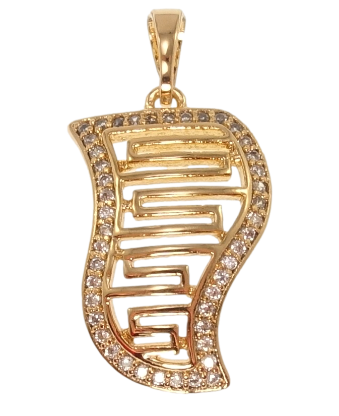 

Кулон Xuping Позолота 18K "Инкрустация цирконием" для цепочки до 5мм