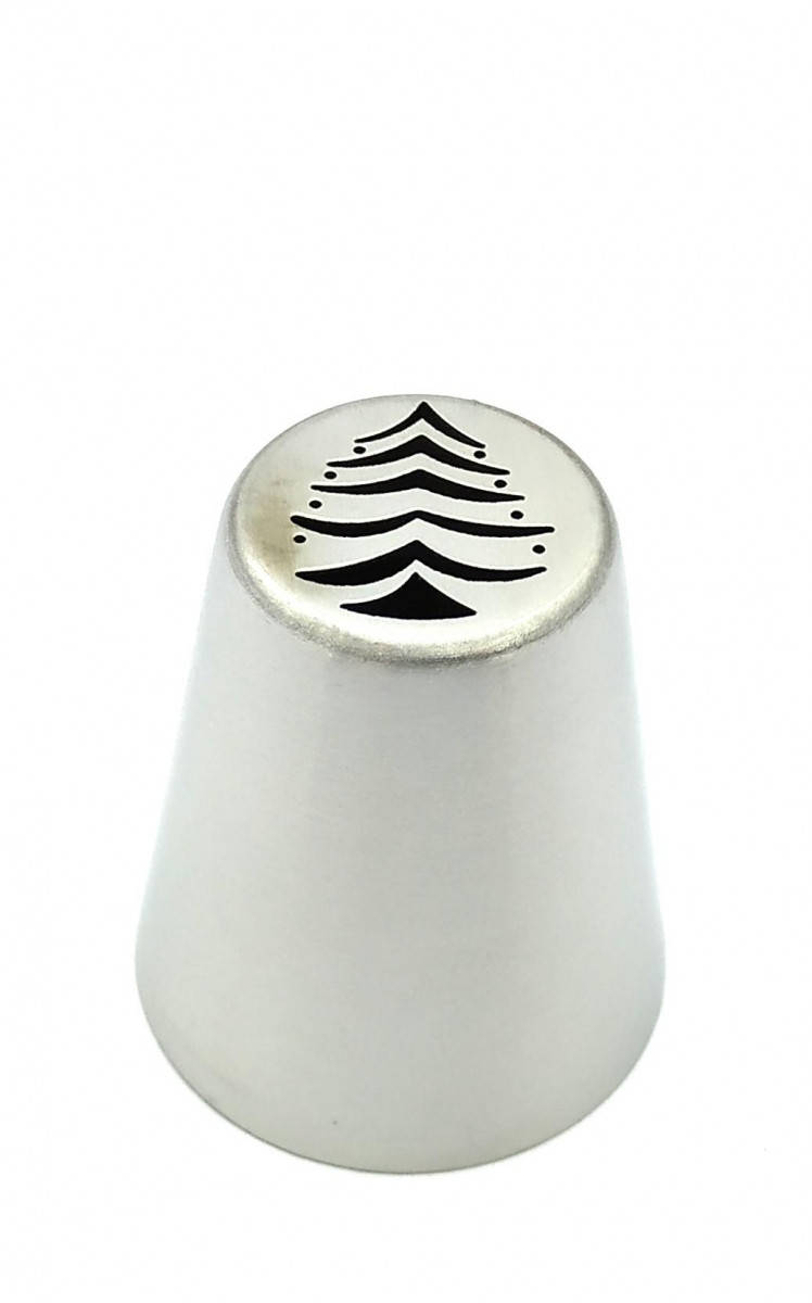 

Насадка бесшовная кондитерская метал. Елка с игрушками