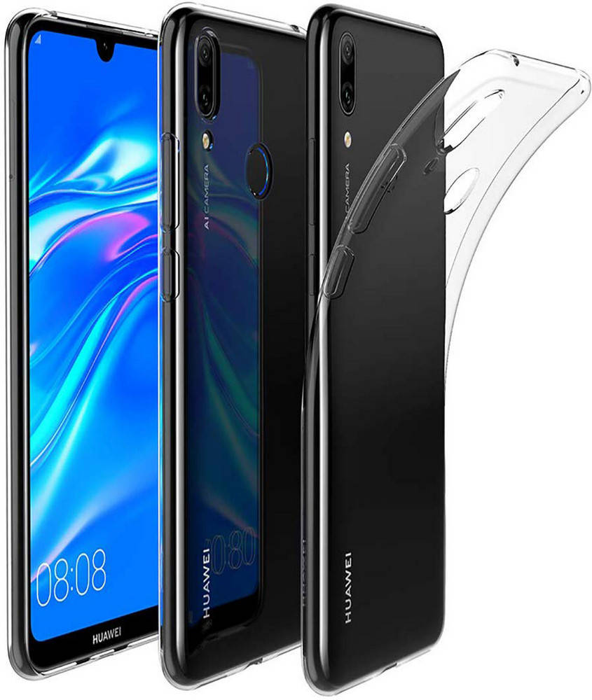 

Прозрачный Чехол OneCam Huawei Y7 2019 (ультратонкий силиконовый) (Хуавей У7 19)