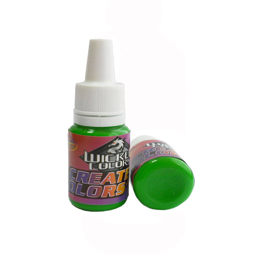 

Краска для аэрографа Wicked W016 APPLE GREEN (СВЕТЛО-ЗЕЛЕНАЯ)-10 мл.