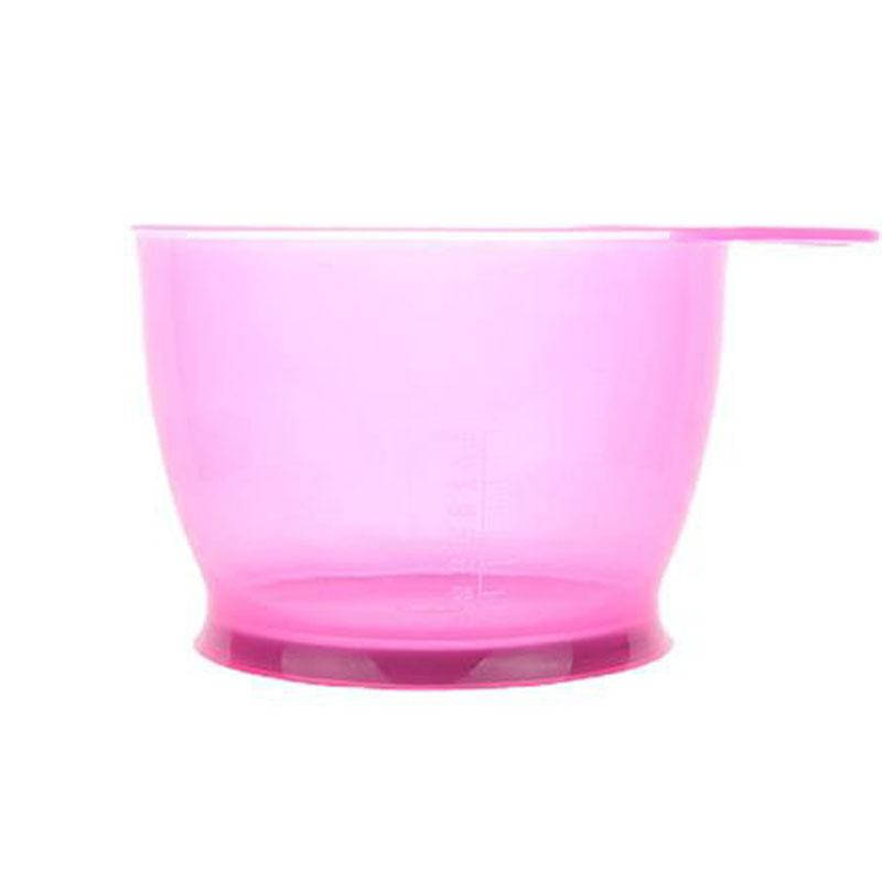 

Миска для краски для волос, кератина круглая с резинкой (MP8) Розовая, Розовый