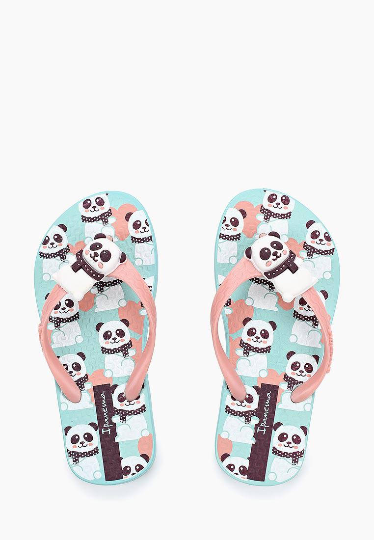 

Оригинал Вьетнамки Детские для девочки 82400-22884 Ipanema Pets Kids Green/Pink, Синий