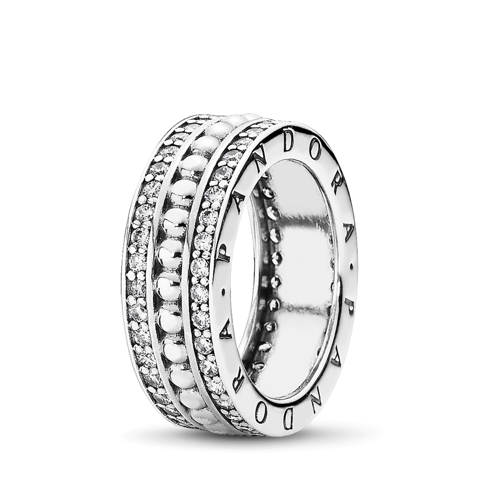 

Серебряное кольцо Pandora 190962CZ