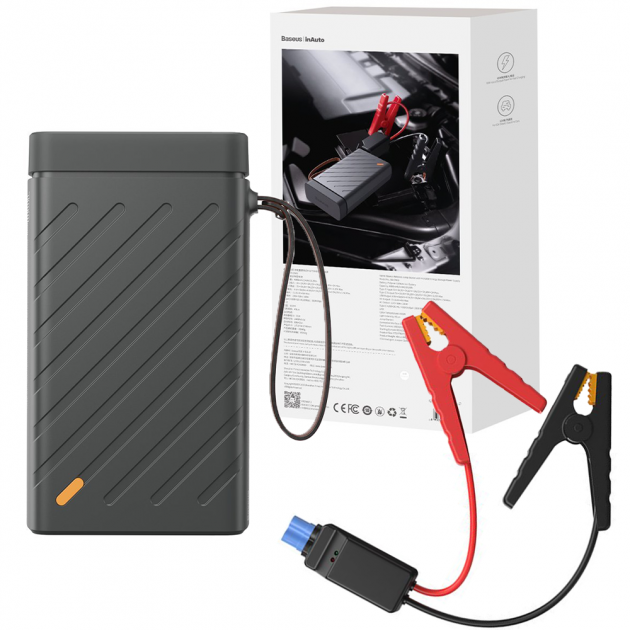 

Бустер Baseus Reboost Jump Starter 220V/100W 16000 Пусковое устройство