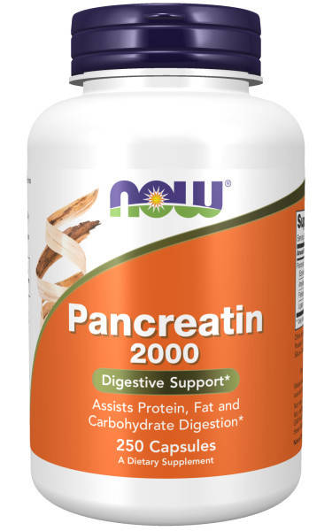 

Now Foods Pancreatin 2000 mg 250 капсул
