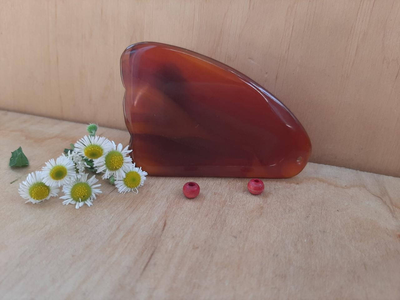 

Скребок Гуаша Сердолик Агат Лапка