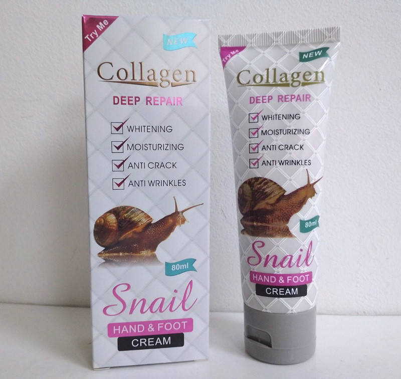 

Крем для рук и ног Collagen Snail Deep Repair отбеливающий 80 мл