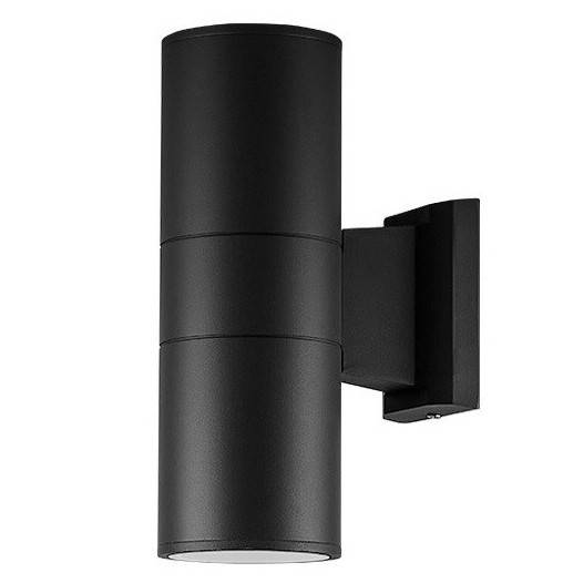 

Светильник фасадный Feron DH0702 Черный IP54 под 2 лампы E27 настенный уличный