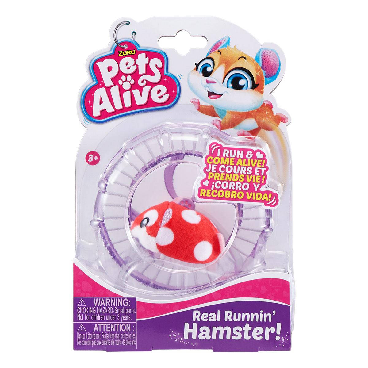 

Интерактивная мягкая игрушка PETS ALIVE - ХОМЯЧОК (случайный выбор расцветок)
