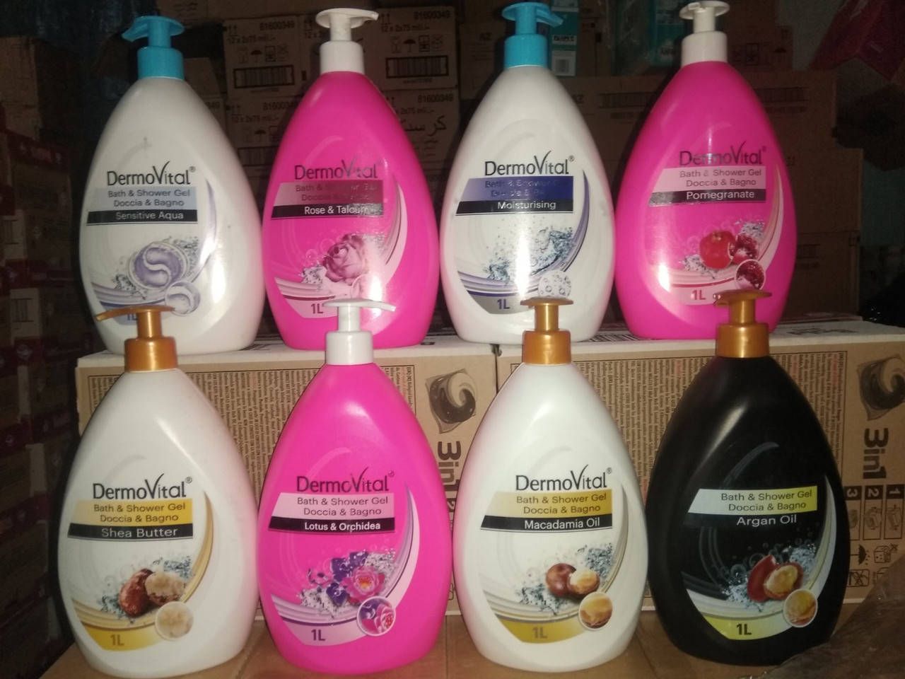 

Гель для душа DermoVital 1 л