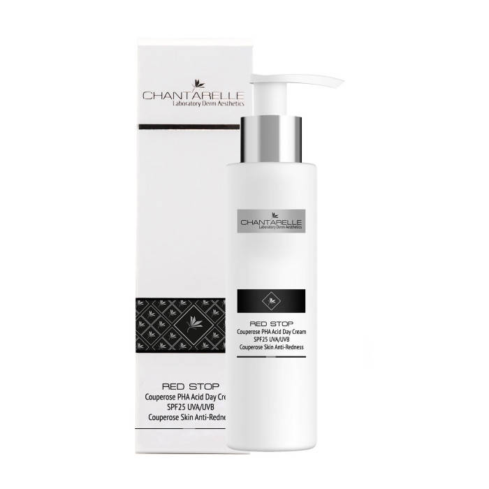 

Дневной крем для чувствительной кожи с куперозом, SPF 25 UVA / UVB, 100мл CHANTARELLE