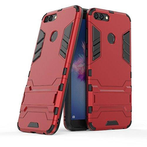 

Чехол Iron для Huawei P Smart 2018 / FIG-LX1 / FIG-LA1 бронированный Бампер Броня Red