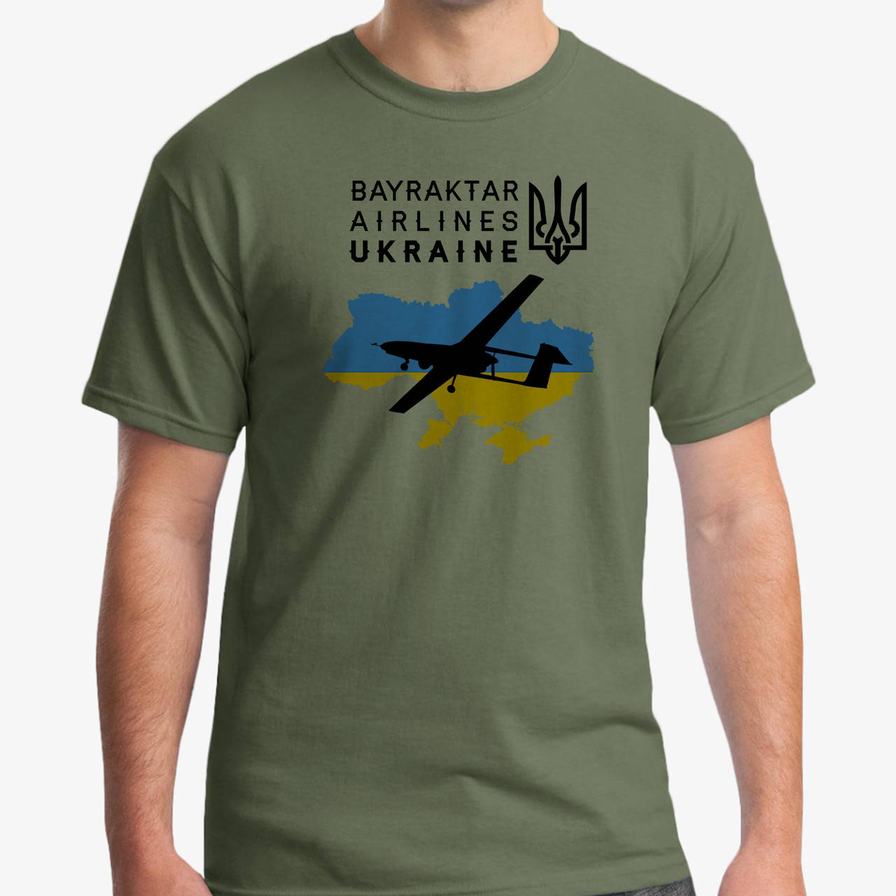 

Футболка "Bayraktar airlines Ukraine"
