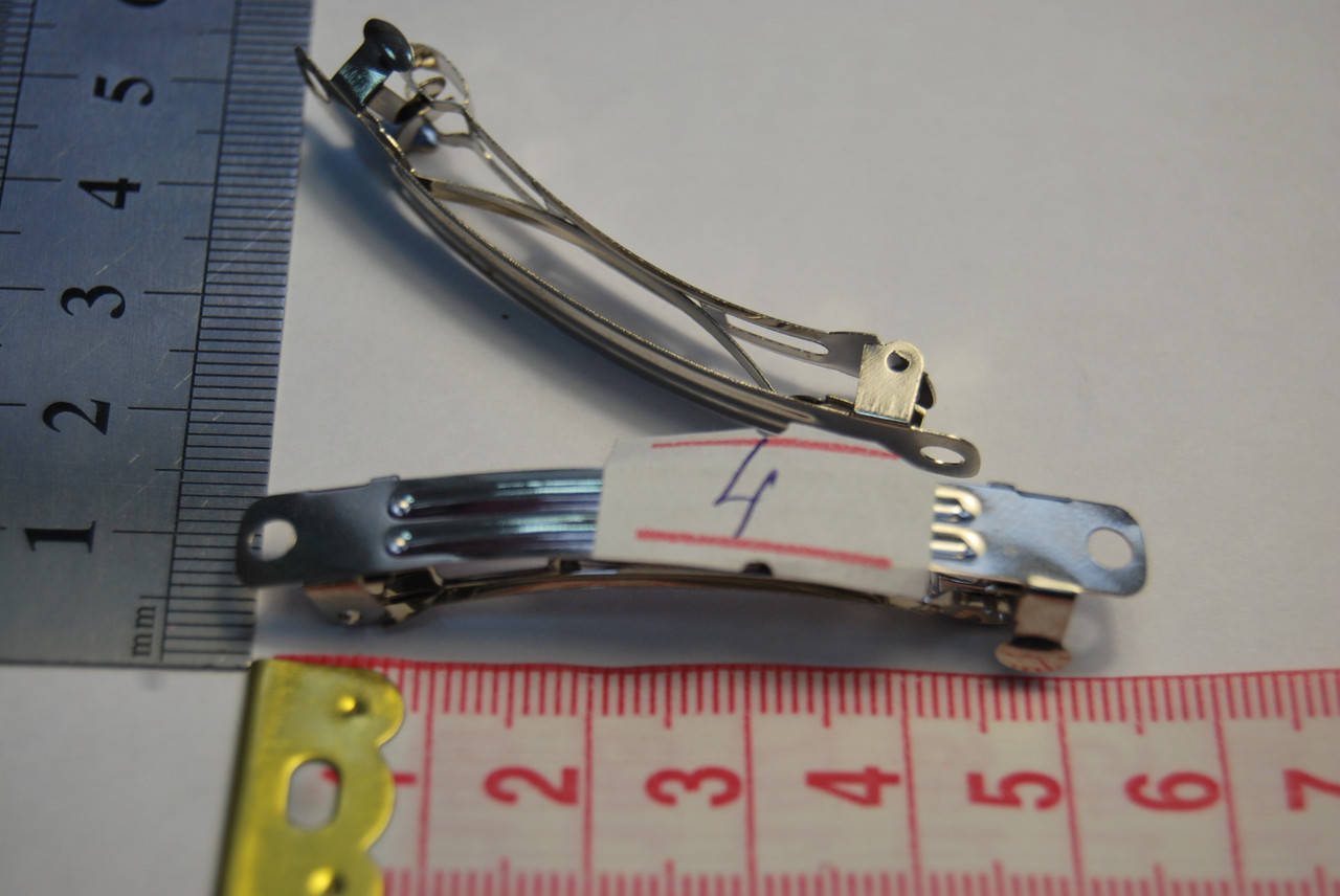 

Основа заколка автомат 6 см.