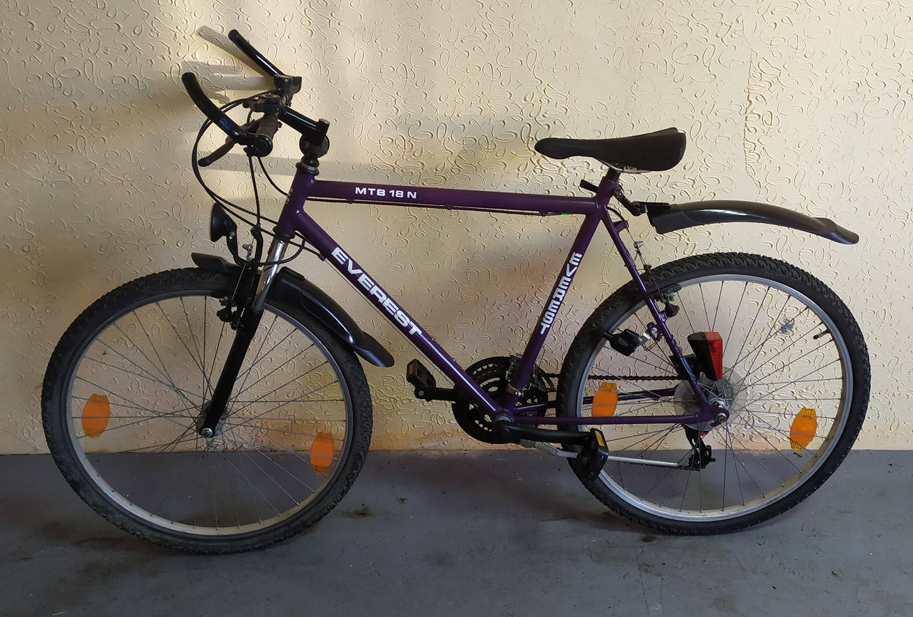 

Немецкий горный велосипед Everest MTB 18N из Германии, Сиреневый