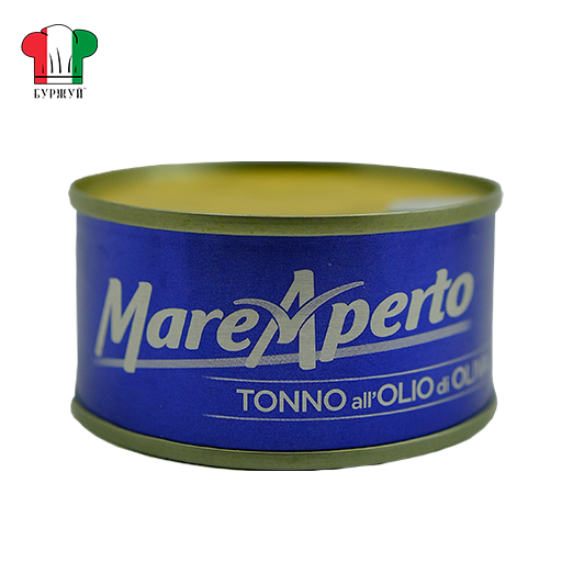 

Тунец в оливковом масле, тм Mare aperto 120г