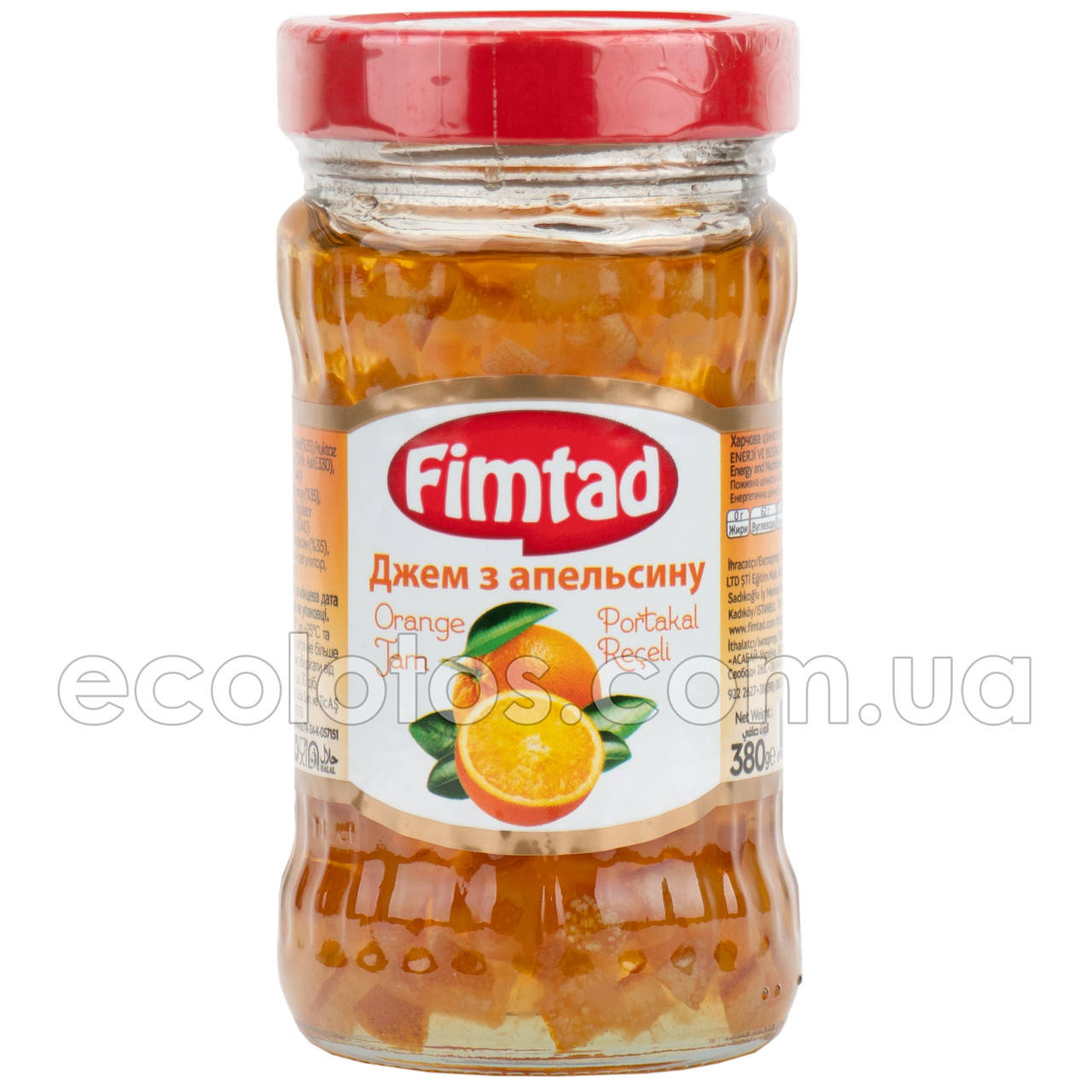 

Апельсиновый джем "Fimtad" 380 г, Турция