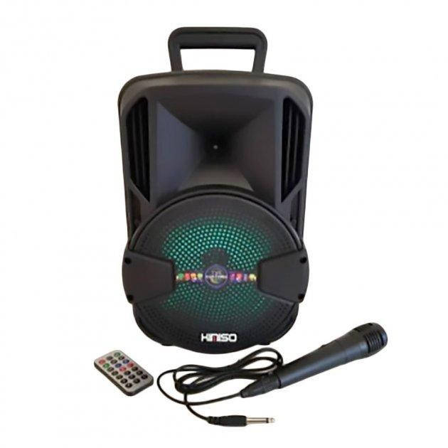 

Портативная Bluetooth колонка KIMISO KS-М1 7963 с микрофоном, подсветкой, черная