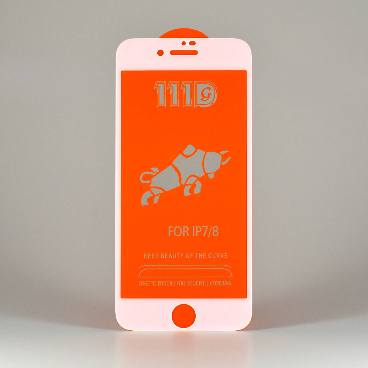 

Защитное премиум стекло на Iphone 7 111D клеевой слой по всей поверхности белое, Белый