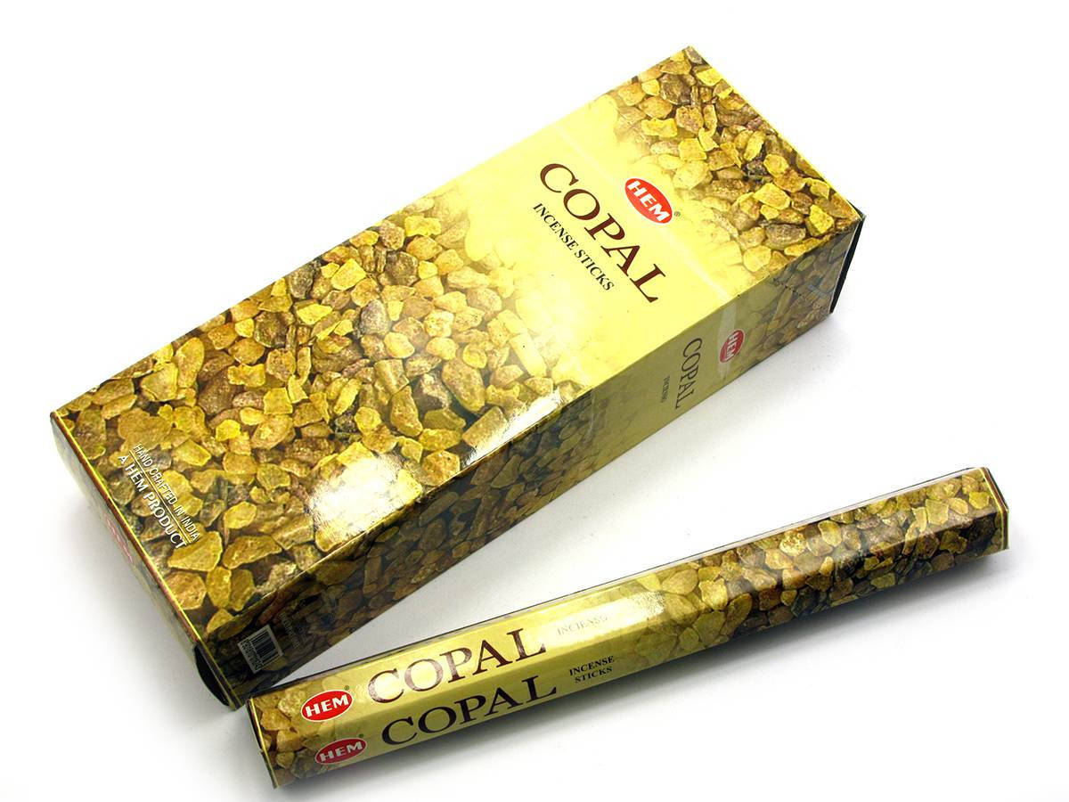 

Аромапалочки Copal (Янтарь) (Hem) шестигранник