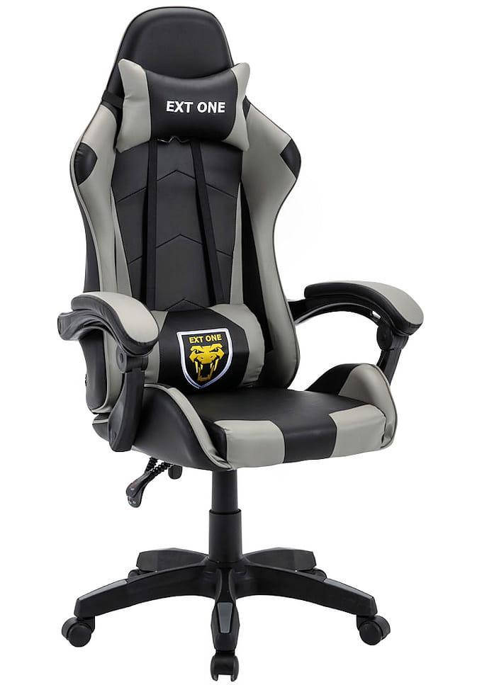 

Кресло геймерское, игровое, спортивное Extreme Series EXT ONE GRAY черно-серое, Серый