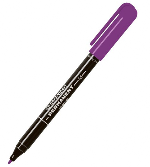 

Маркер перманентный Centropen 2846 фиолетовый