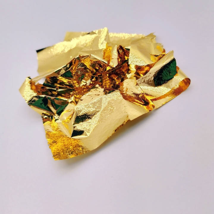 

Поталь (фольга) золото.