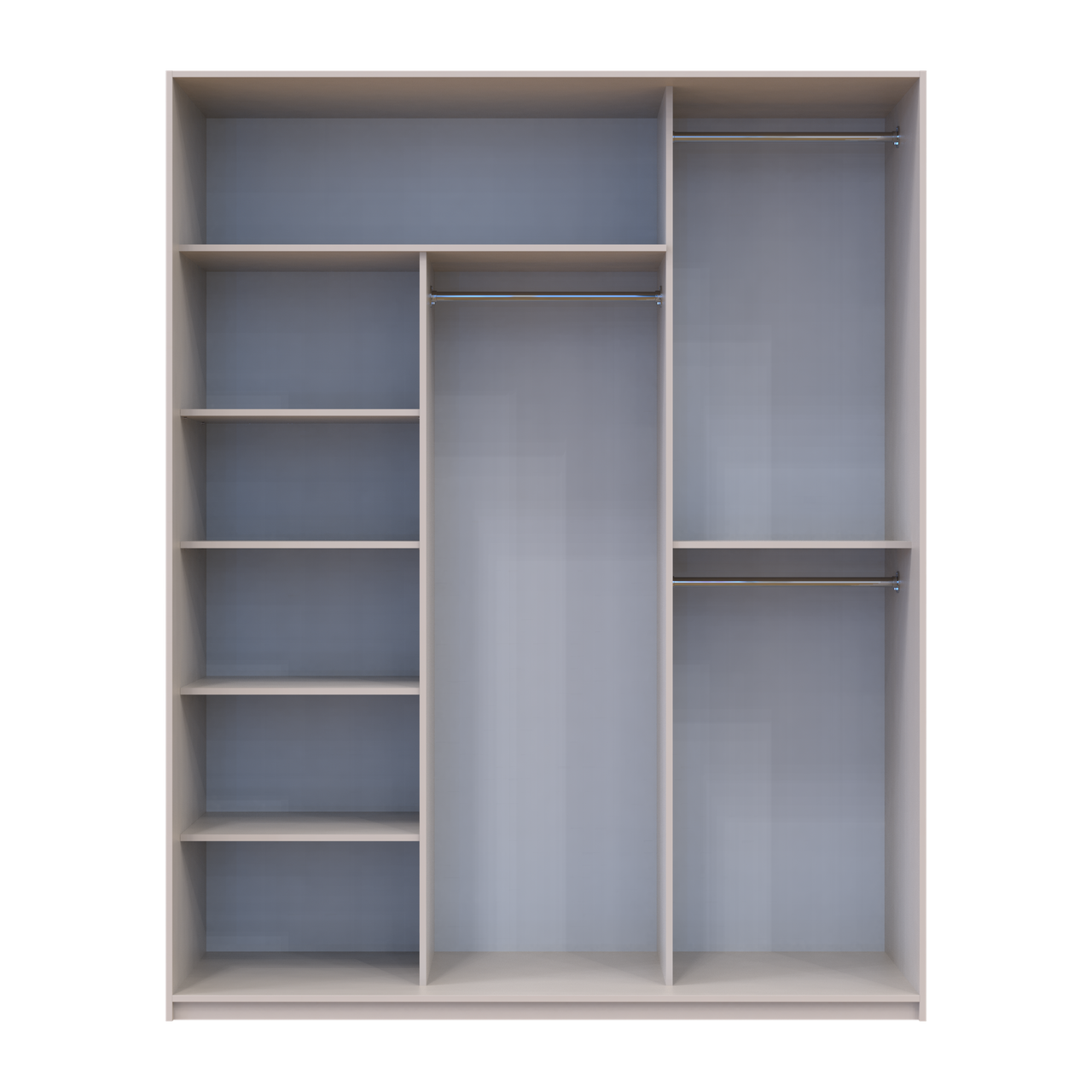Шафа купе Doros Сіті Лайт Кашемір 3 ДСП 180х60х225 (80736365) 6