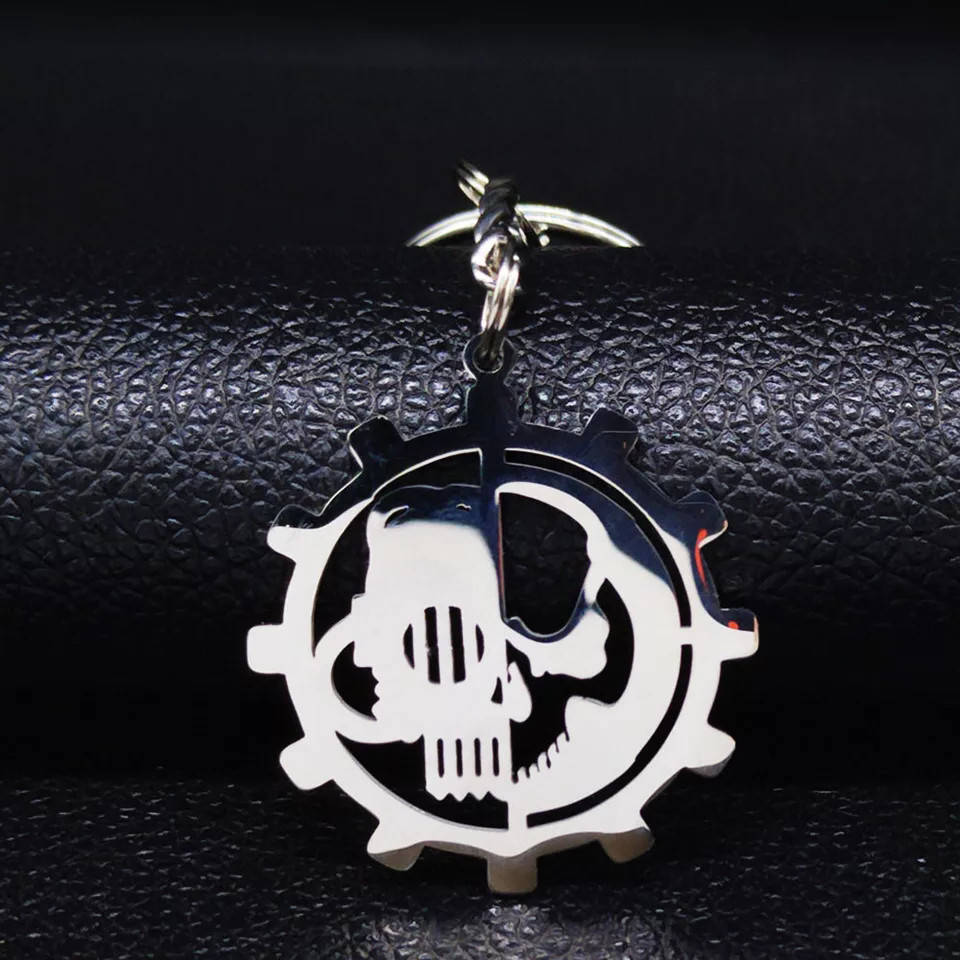 

Брелок Адептус Механикус (Warhammer: Adeptus Mechanicus), нержавейка