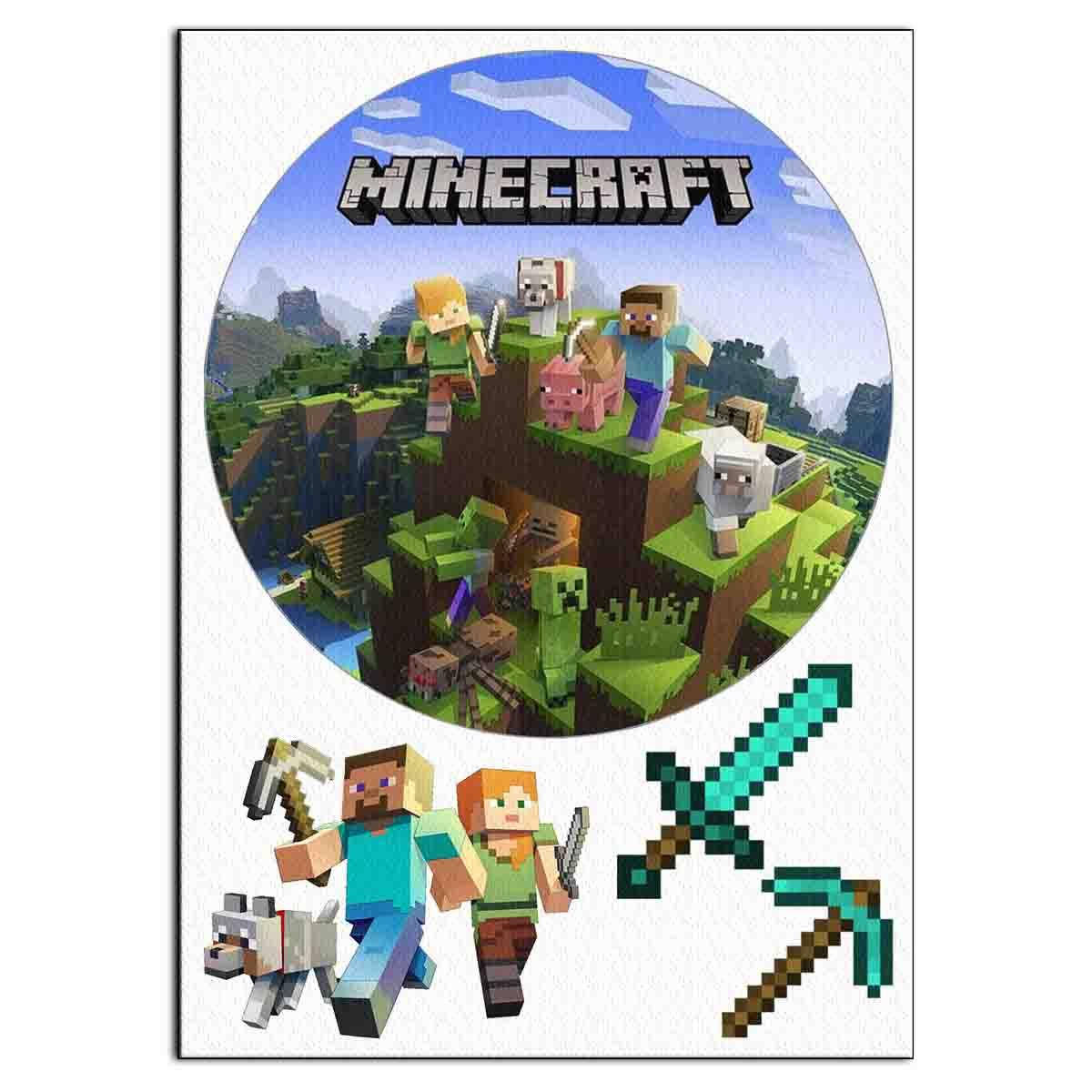 

Minecraft 4 вафельная картинка