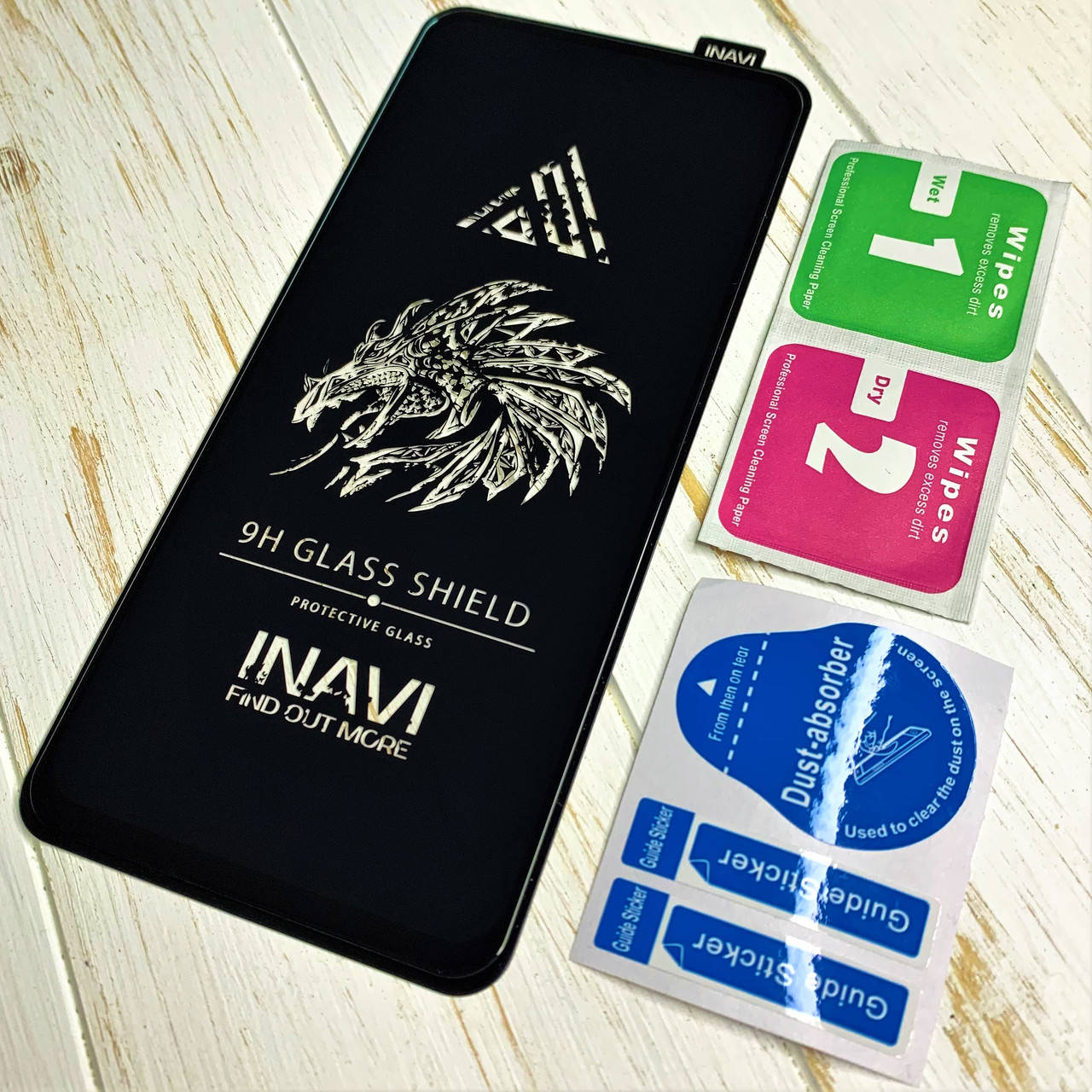 

Защитное стекло для Xiaomi Redmi 10 Inavi чёрное, Прозрачный