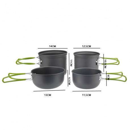 

Набор посуды походный Cooking Set SY-201 BF