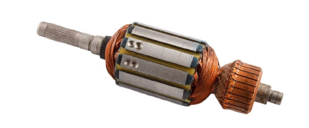 

Якорь триммера электрокосы , 32*121