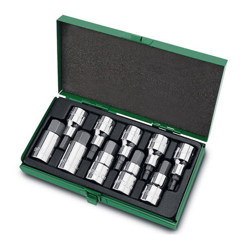 

Набор головок-бит шестигранник TOPTUL 1/2" Н4-Н19 GAAD1007