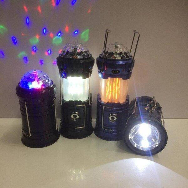 

Складной кемпинговый фонарь-светильник Flame Lamp SX-6899T