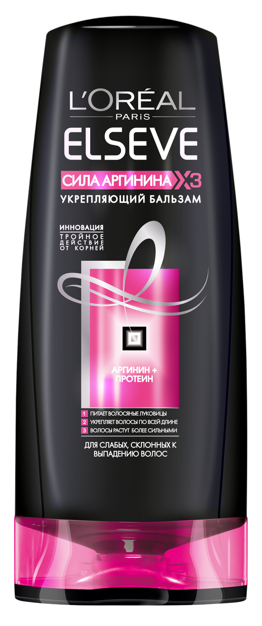 

Бальзам-ополаскиватель Сила Аргинина x3 200 мл L'OREAL PARIS