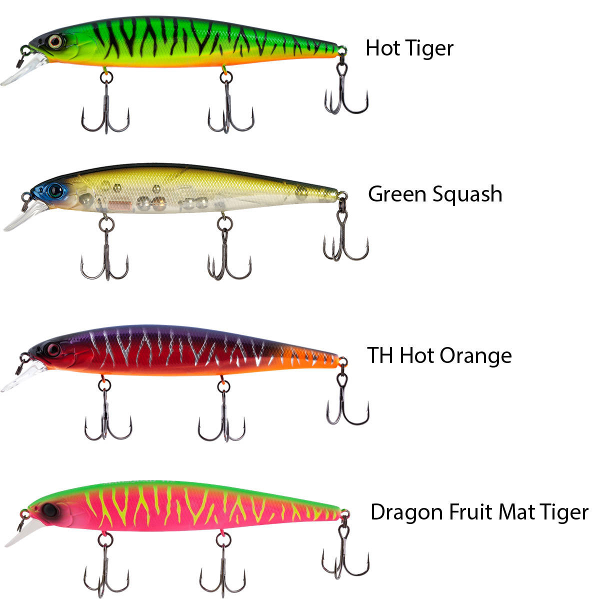 

Воблер Jackall Maq Squad ОРИГІНАЛ 115SP Dragon Fruit MatTiger