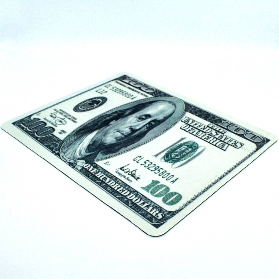 

Коврик для компьютерной мыши Dollar 21*18 см Доллар, Зелёный