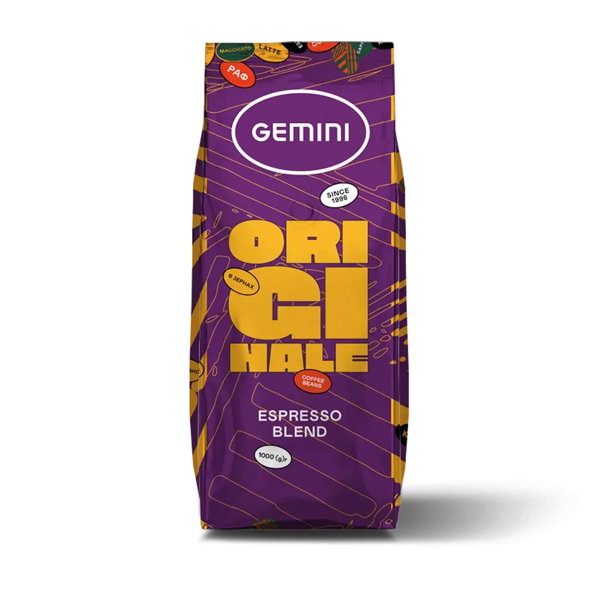 

Кофе в зернах Gemini Espresso Originale