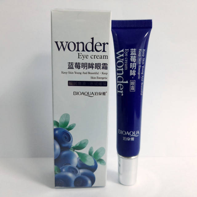 

Крем для кожи вокруг глаз омолаживающий с эктрактом черники Bioaqua Wonder