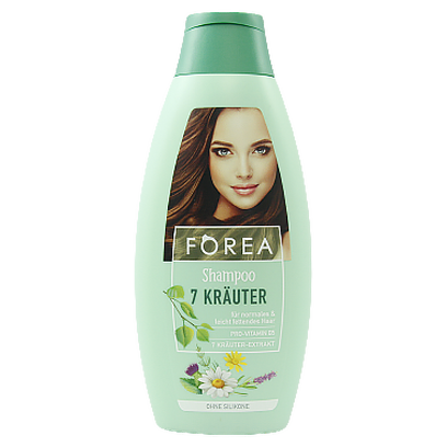 

Шампунь Фореа жіночий травяний Forea 7 krauter 500ml 8шт/ящ (Код : 00-00011686)
