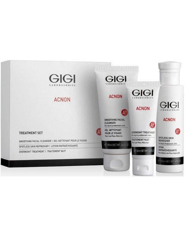 

Gigi AcnonTreatment Set (cleanser/100ml + night/cr/50ml + refresher/120ml) gigi acnon набор