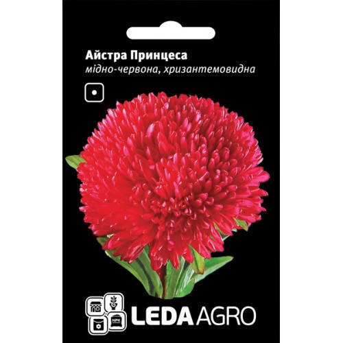

Семена Астра хризантемовидная Принцесса Медно-красная 0,2 грамма Hem Zaden LedaAgro