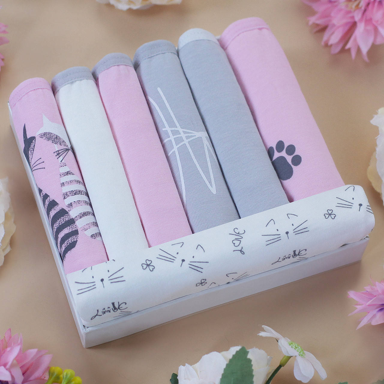 

Трусы женские Nicoletta Турция недельки M, L, XL, 2XL | 7 шт.