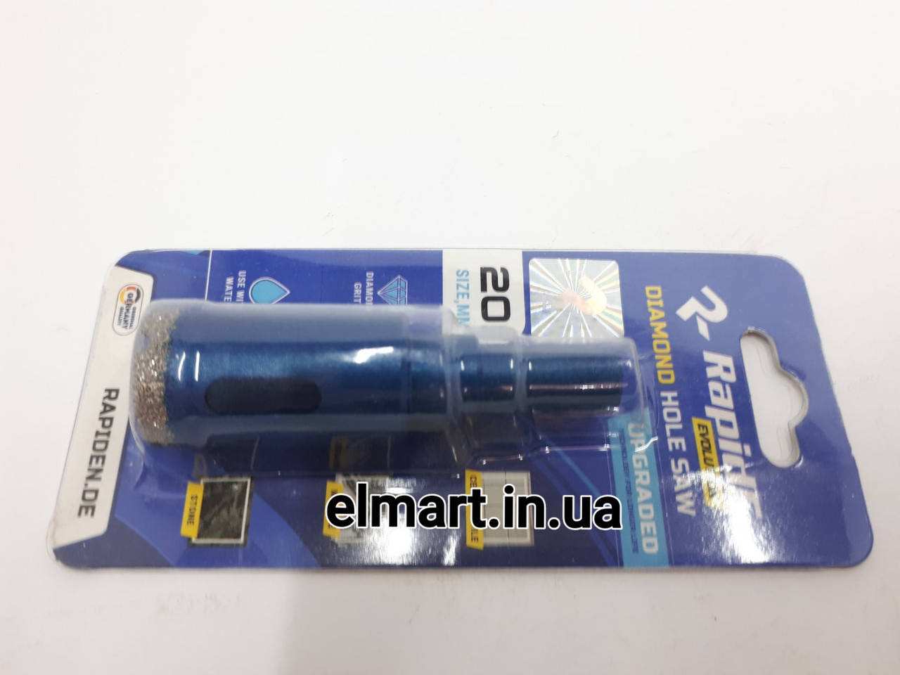 

Алмазная коронка RapidE EVOLUTION diamond Bit d-20mm